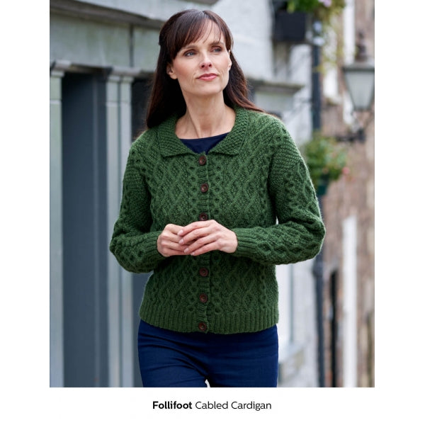 WYS Fleece Family Collection Knitting Pattern Book by Sarah Hatton