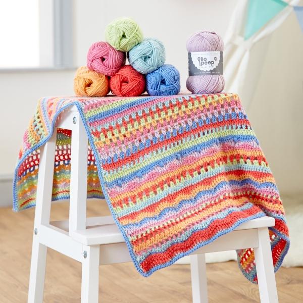 WYS BoPeep Carousel Crochet Blanket - Pattern Only