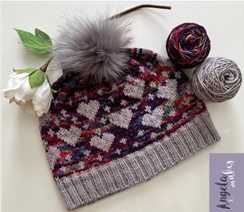Young Hearts Hat & Cowl Kit