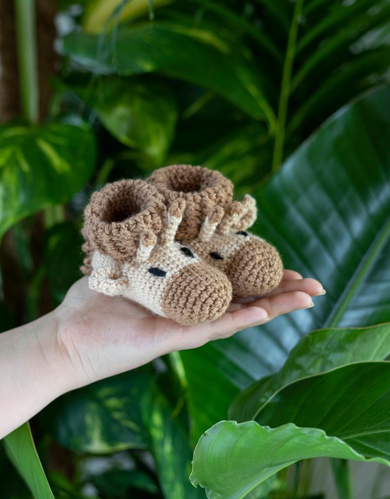 Giraffe Booties Crochet Kit – FolkloreYarns