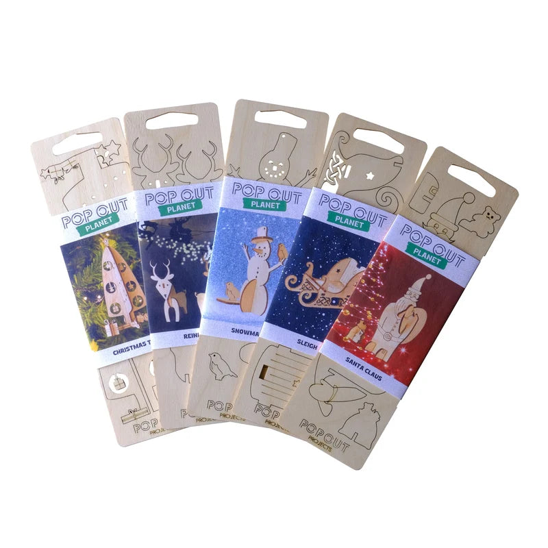 Christmas Wooden Models