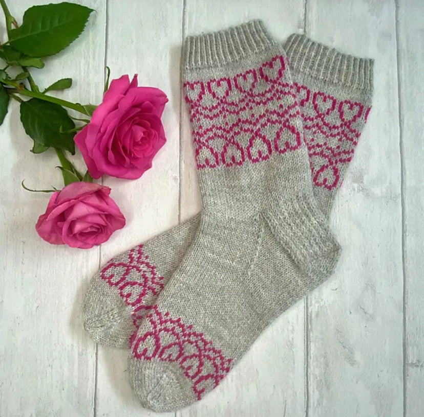 Galentine Socks - Printed Pattern