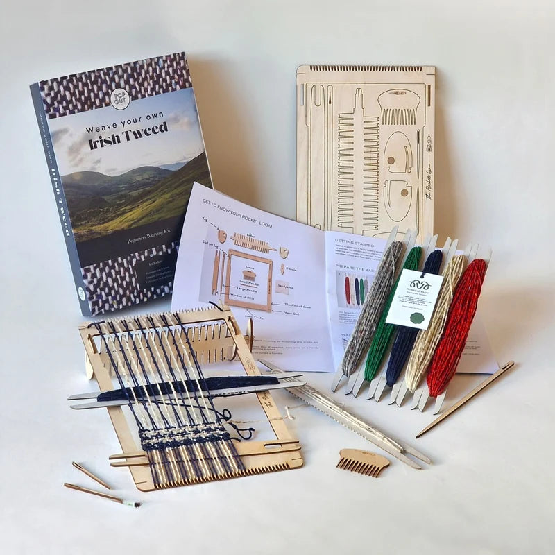 Beginners Weaving Kit - Make your own Irish Tweed Coasters