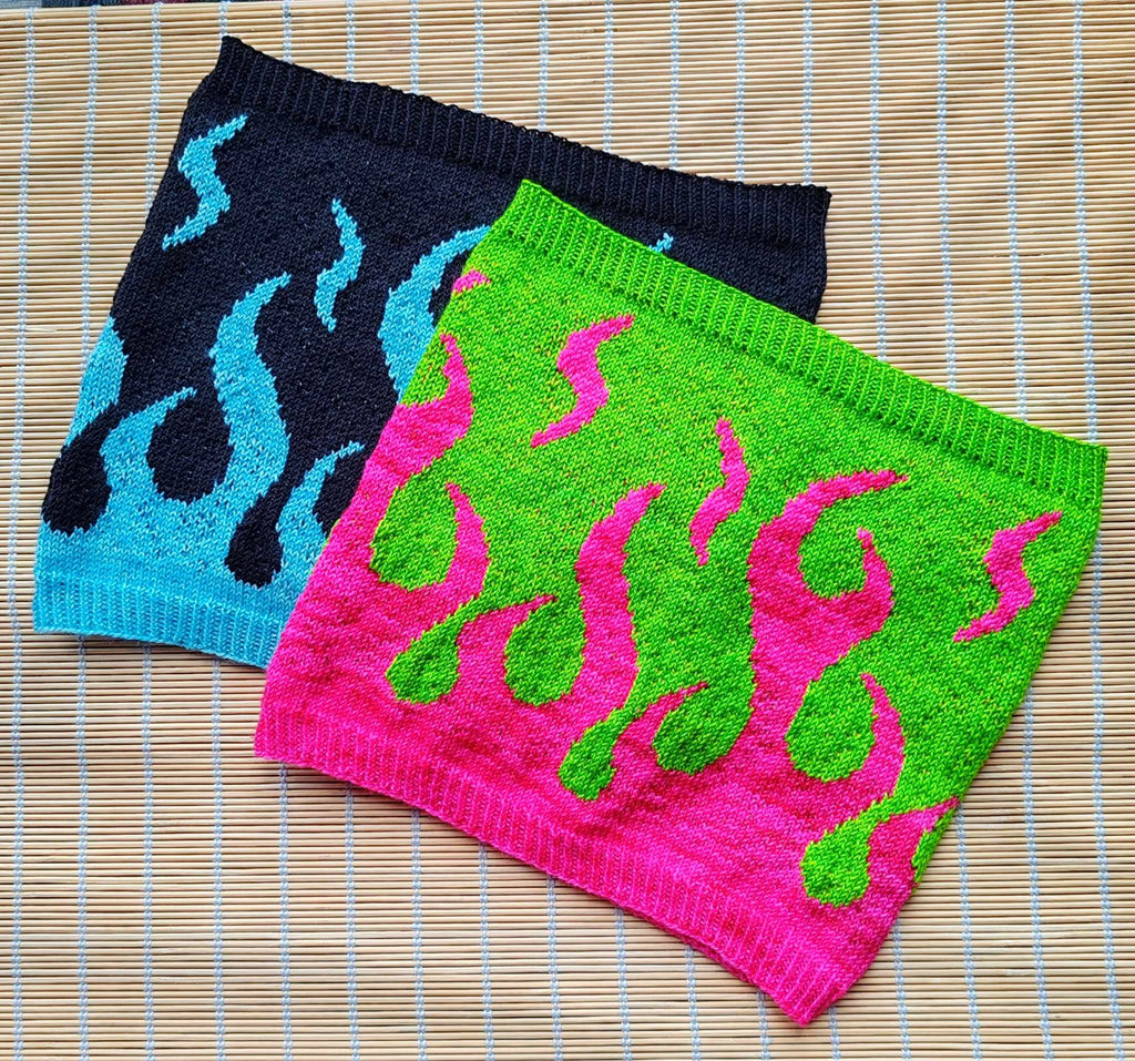 Dye Candy Flambé Cowl