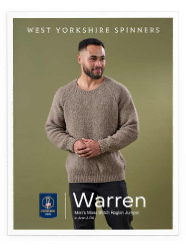 WYS Warren Men's Jumper - Pattern Only