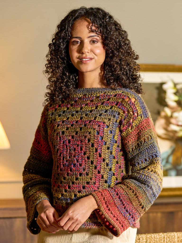 WYS Ravina Swirl Jumper - Pattern Only – FolkloreYarns