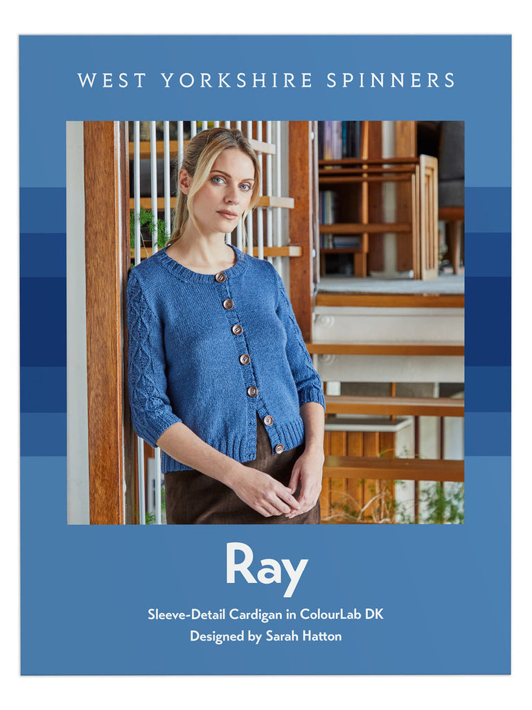 WYS Ray Sleeve-Detail Cardigan - Pattern Only
