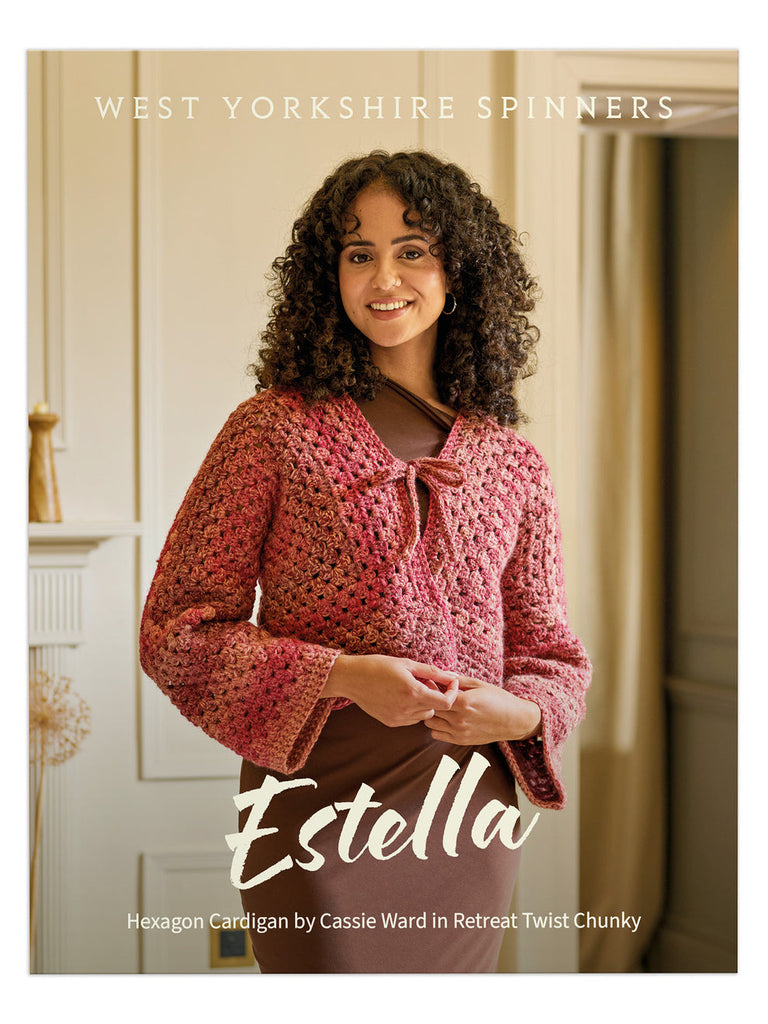 WYS Estella Hexagon Cardigan - Pattern Only
