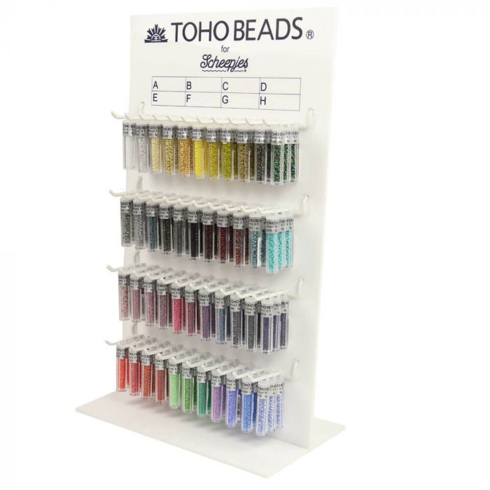 TOHO Glass Beads 8-0 in 4g Tubes