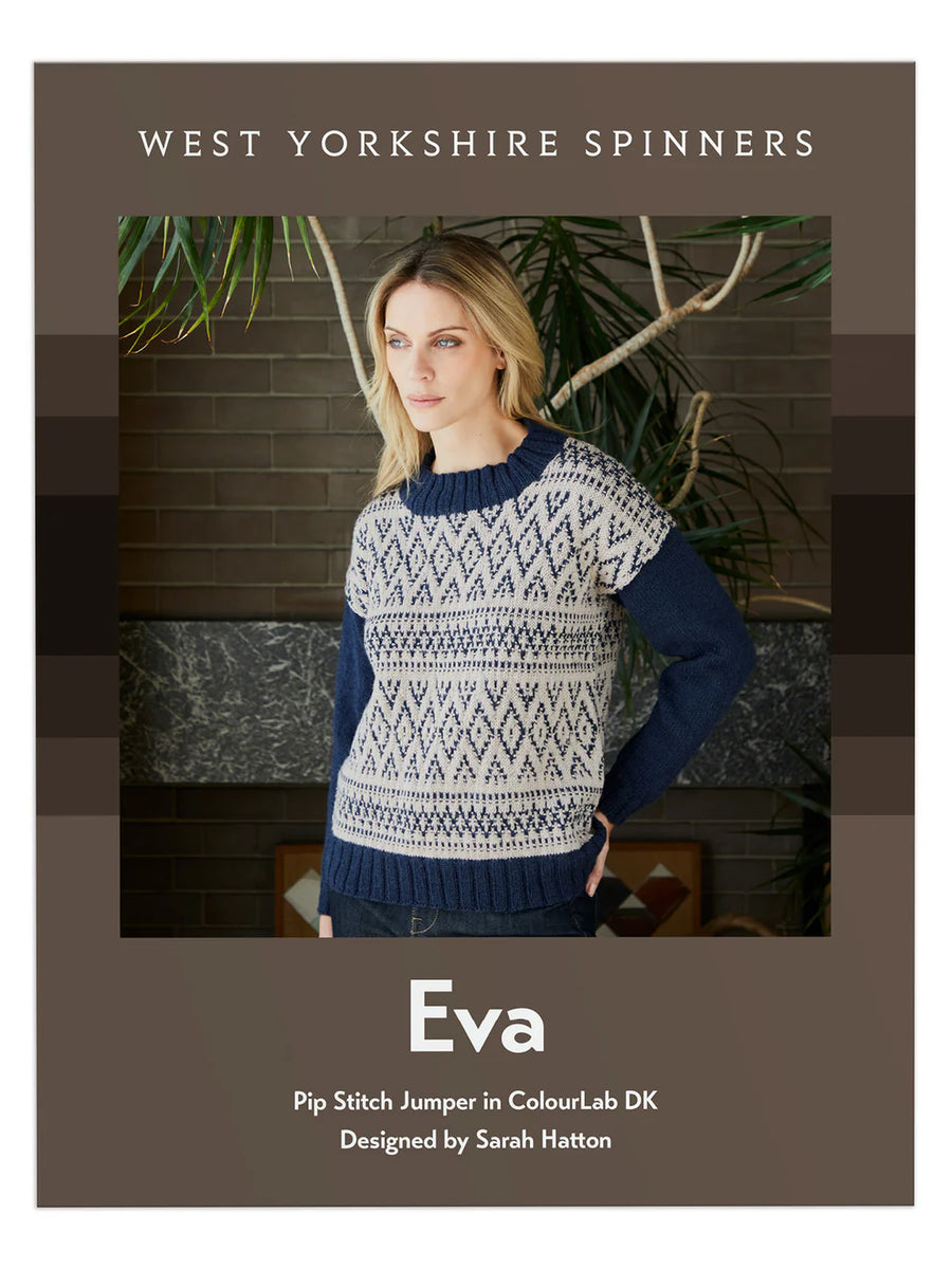 WYS Eva Pip Stitch Jumper - Pattern Only – FolkloreYarns