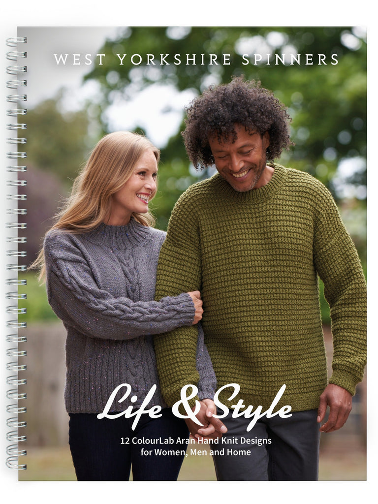 WYS ColourLab Aran Life & Style Pattern Book