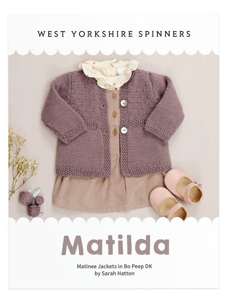 WYS Matilda Matinee Jackets - Pattern Only