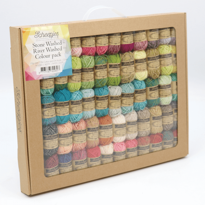 Scheepjes Stone Washed River Washed Colour Pack