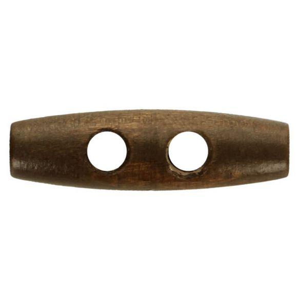 Wooden toggle button