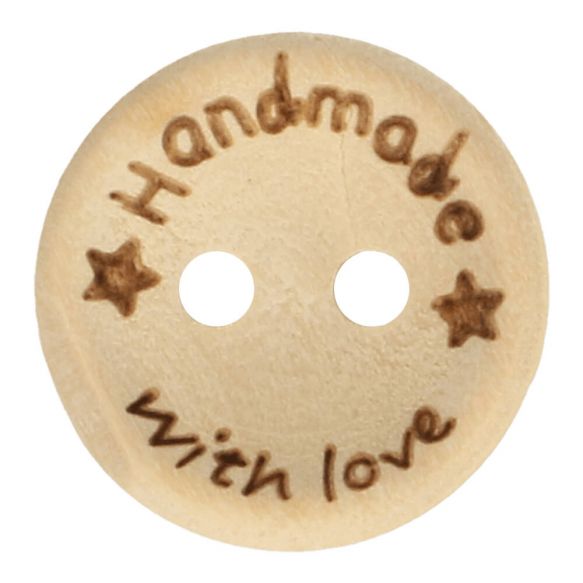 Handmade With Love Button