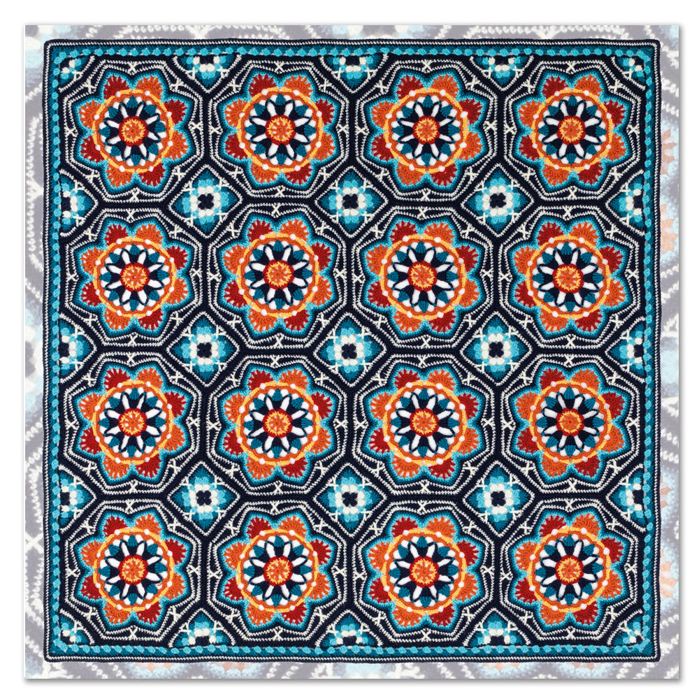 Card - Blue Persian Tiles
