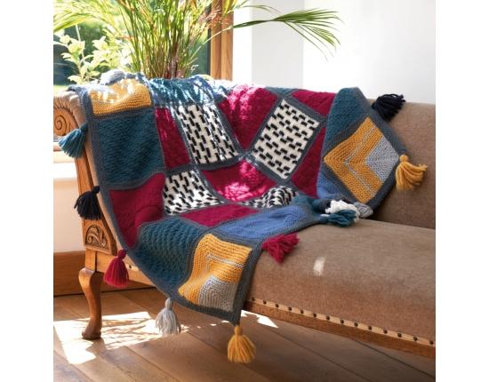 WYS Re:treat Emeline Blanket Kit (Knitted)