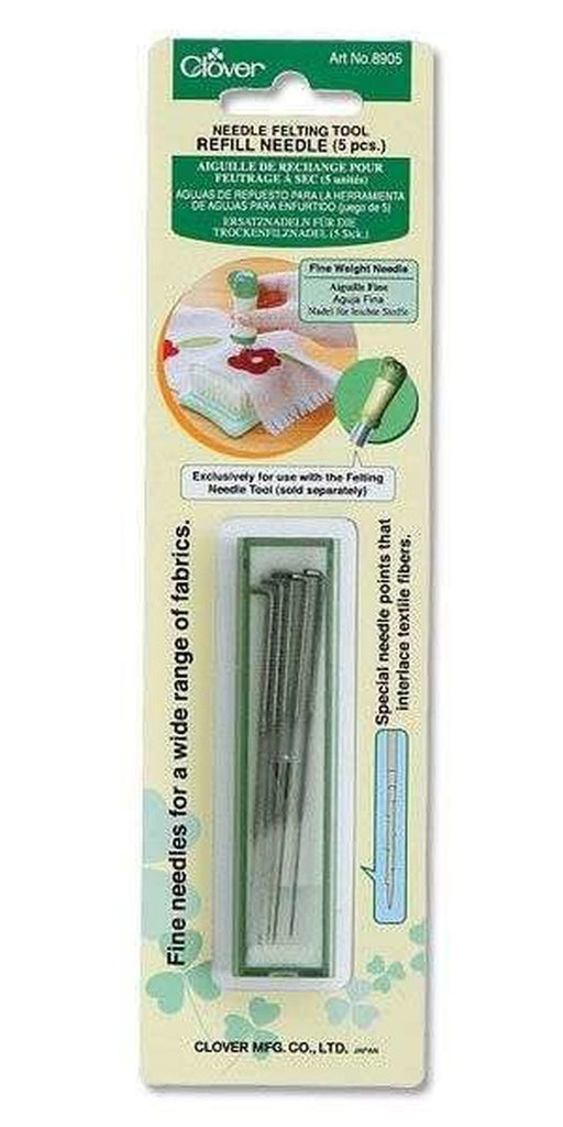 Clover Needle Felting Tool Refill Needles (5pcs)