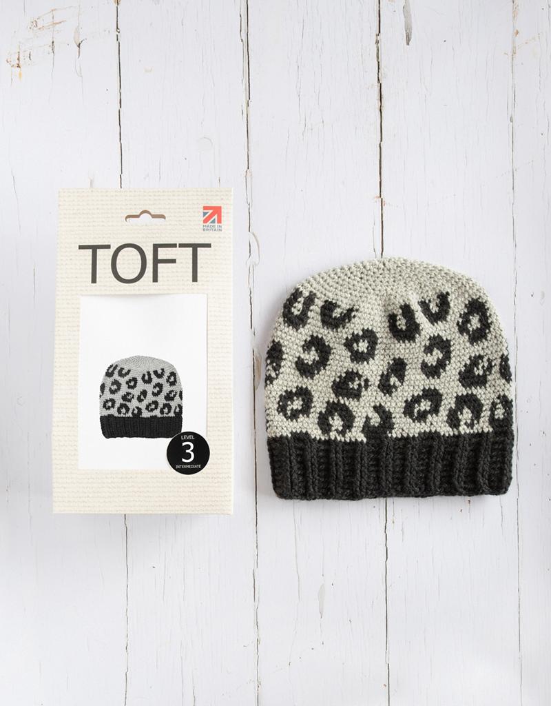 Crochet Snow Leopard Hat - Kit
