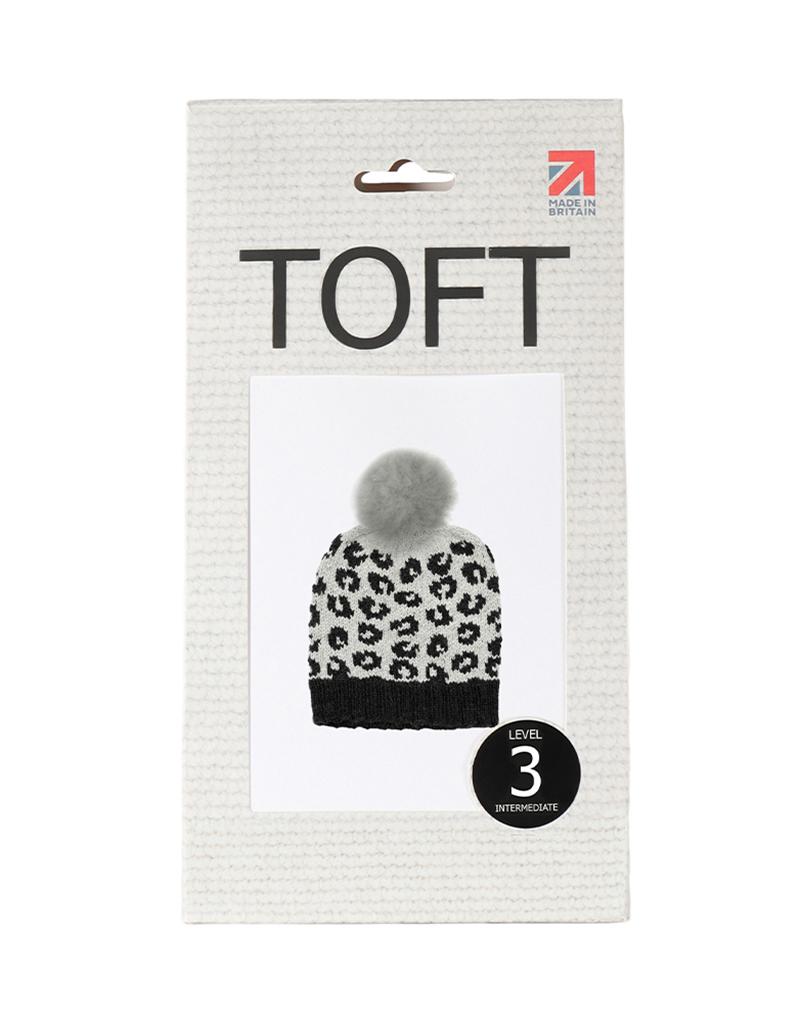 Knit Snow Leopard Hat - Kit