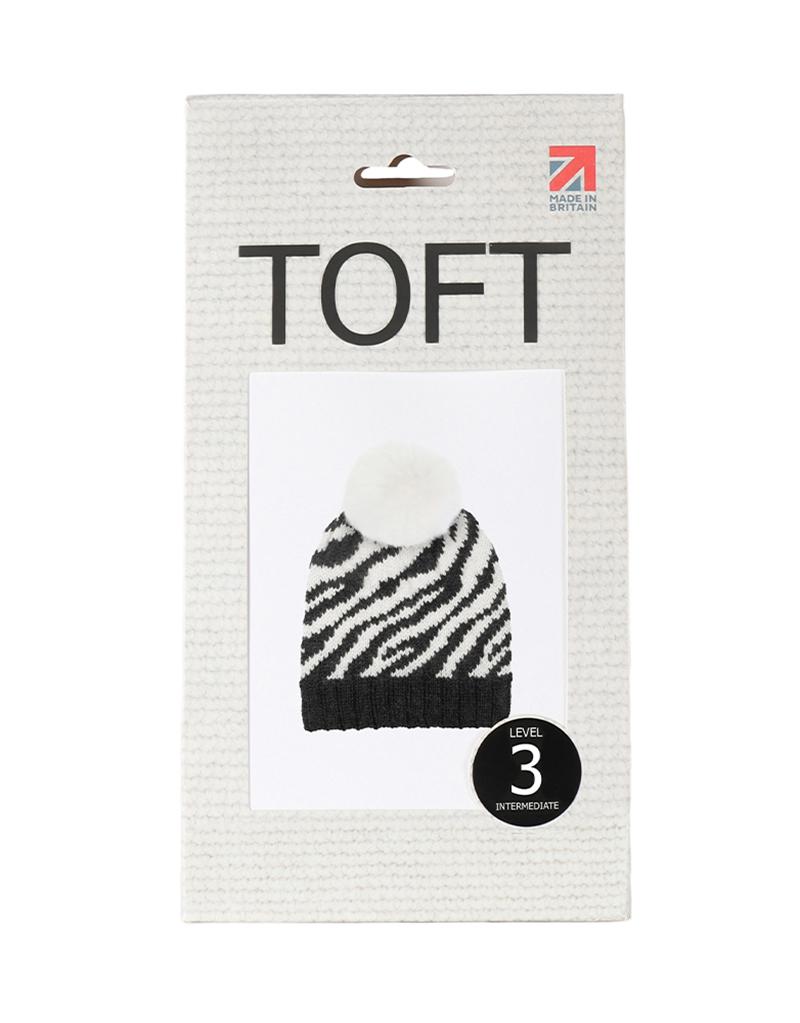 Knit Zebra Hat - Kit